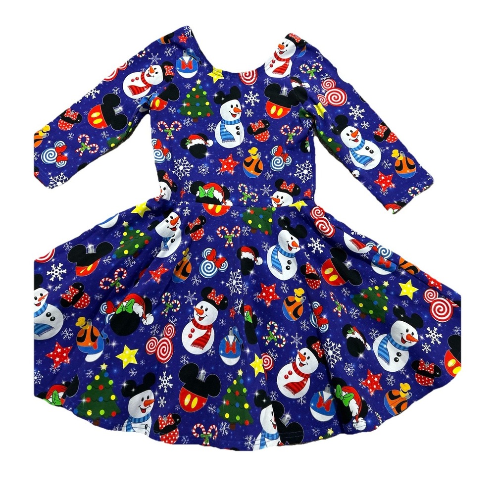 Sweet Petunia Girls Size 6 Disney Christmas Whimsical Dress